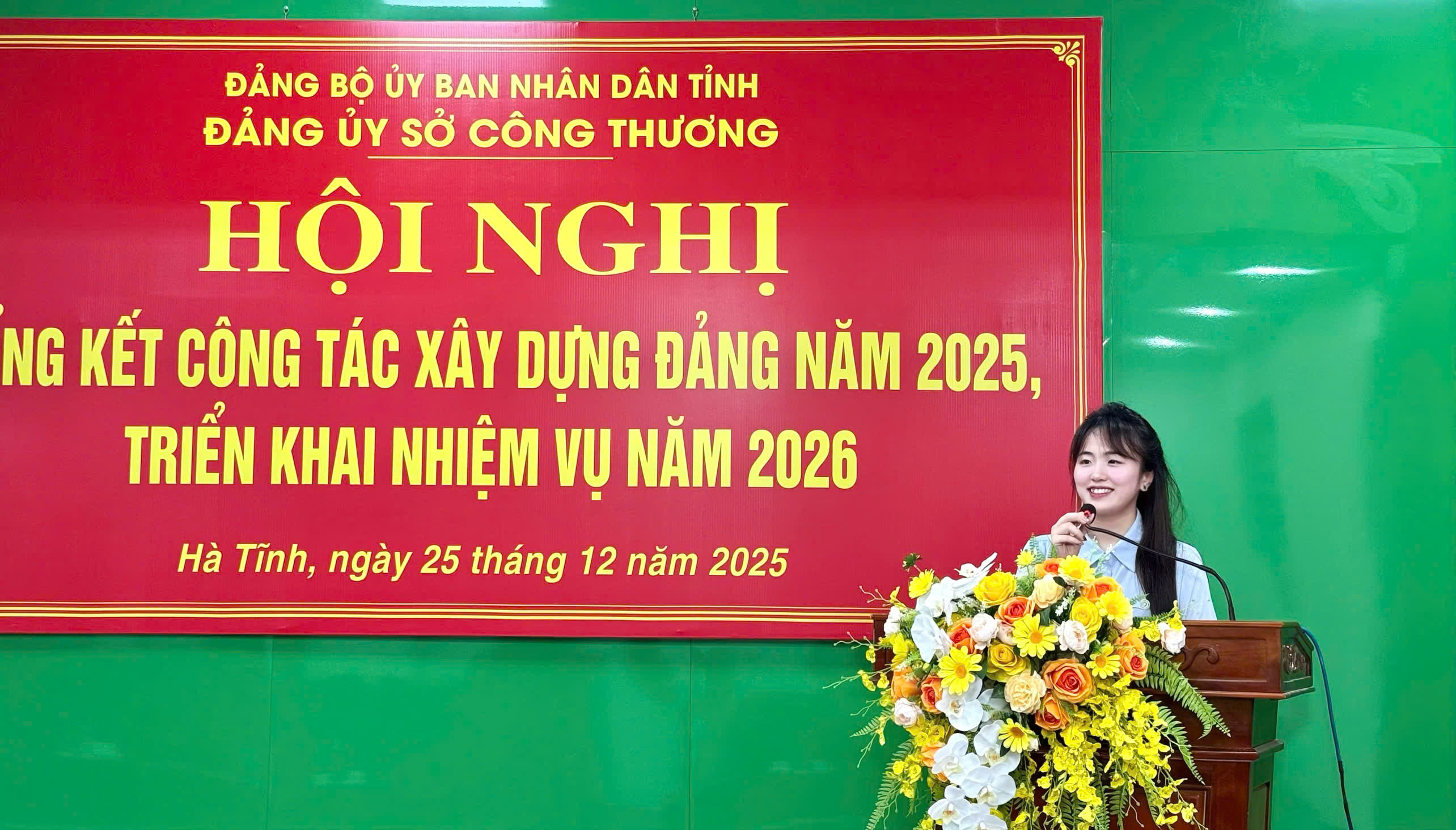 Đoàn thanh niên Chi đoàn Sở Công Thương Hà Tĩnh phát huy vai trò xung kích trong xây dựng đảng và nhiệm vụ chính trị