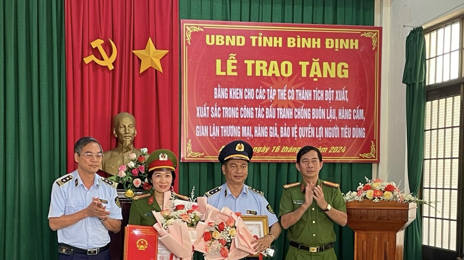Kỷ niệm 49 năm Ngày giải phóng Bình Định (31/3/1975 - 31/3/2024): Cục Quản lý thị trường tỉnh Bình Định tự hào, tiếp tục vững tin trên chặng đường phía trước
